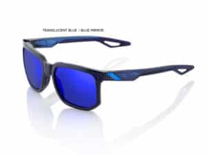 100% OP Centric Mirror Lens Polished Blue