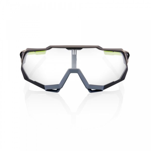 100% Speedtrap | Soft Tact Grey | Photocromic Lens Soft Tact Cool Grey
