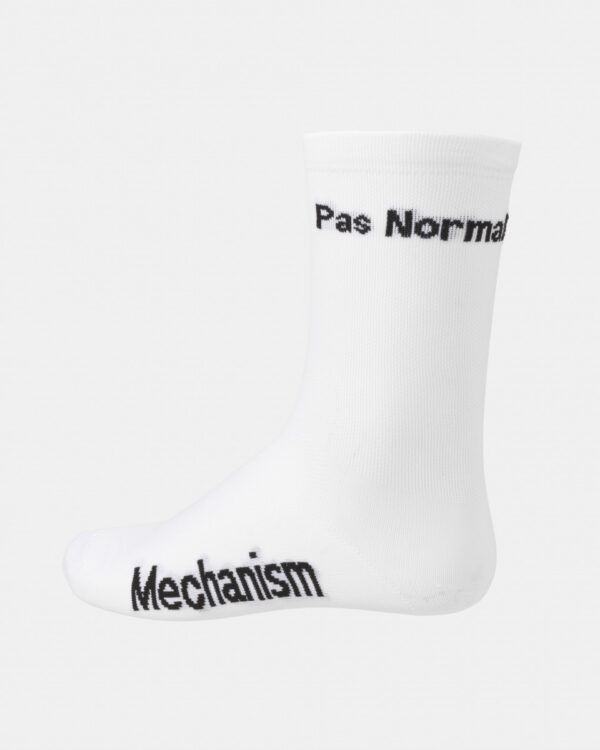 Pas Normal Studios Socks | White / Black