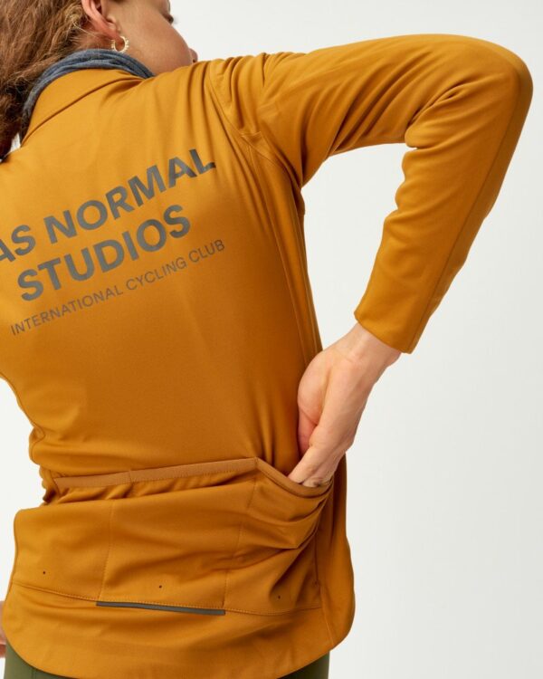 Pas Normal Studios Womens Essential Thermal Jacket Burned Orange