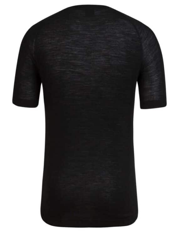 Rapha Merino Base Layer Short Sleeve | Black