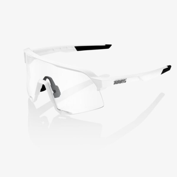 100% OP S3 Matt White HiPER Silver Lens