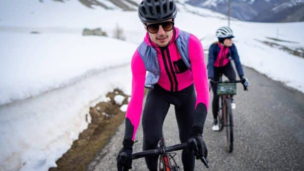 Cafe Du Cycliste Ingrid Audax Jersey Neon Pink
