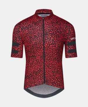 Cafe Du Cycliste Janis Jersey | Red Panther