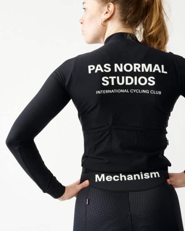 Pas Normal Studios Womens Mechanism Long Sleeve Jersey Black