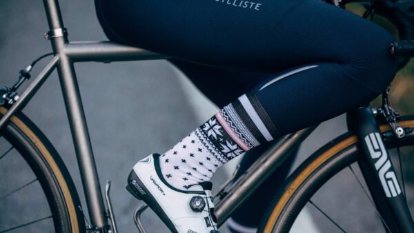 Cafe Du Cycliste Nordic Sock | White /