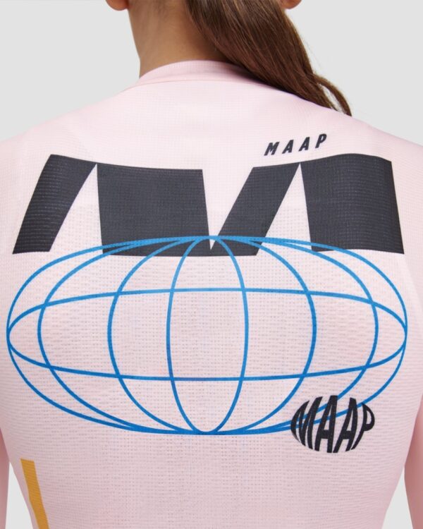 Maap Womens Axis Pro Jersey LS Pale Pink