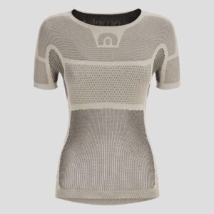 Megmeister Womens Cycle Base Layer SS Grey