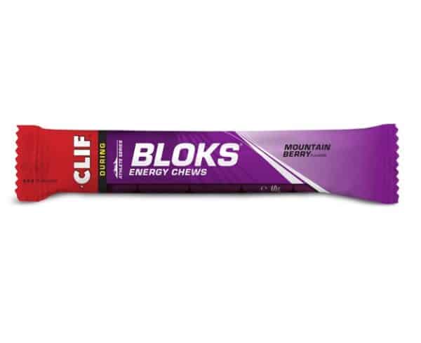Clif Bloks Energy Chews Mountain Berry