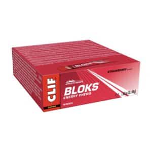 Clif Bar Clif Bloks Energy Chew Strawberry Box Of 18