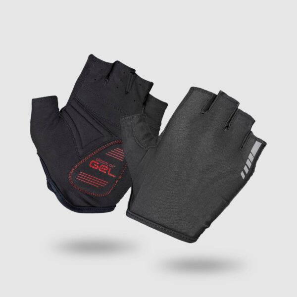 Gripgrab Solara Lightweight Padded Tan Through Glove Black