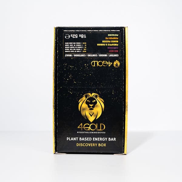 4gold Plant Based Energy Bar Mango Passion