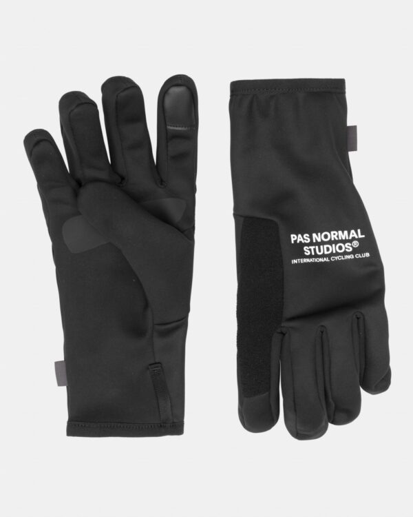 Pas Normal Studios Logo Thermal Gloves Black