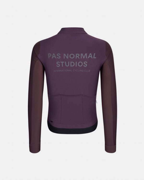 Pas Normal Studios Mechanism Thermal Long Sleeve Jersey Bordeaux