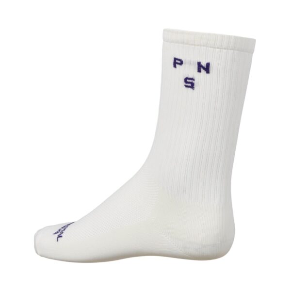 Pas Normal Studios Off-Race Ribbed Sock Off White