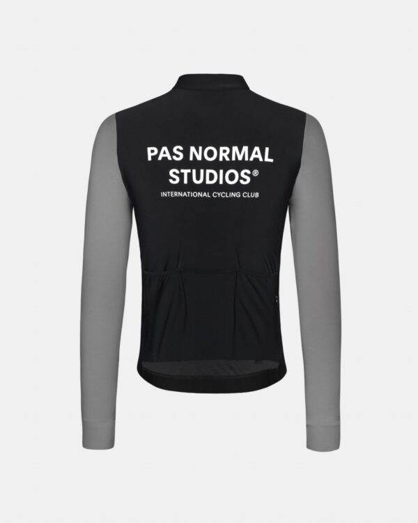 Pas Normal Studios Mechanism Long Sleeve Jersey Black / Medium Grey