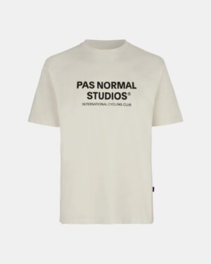 Pas Normal Studios Off-Race Logo T-Shirt Off White