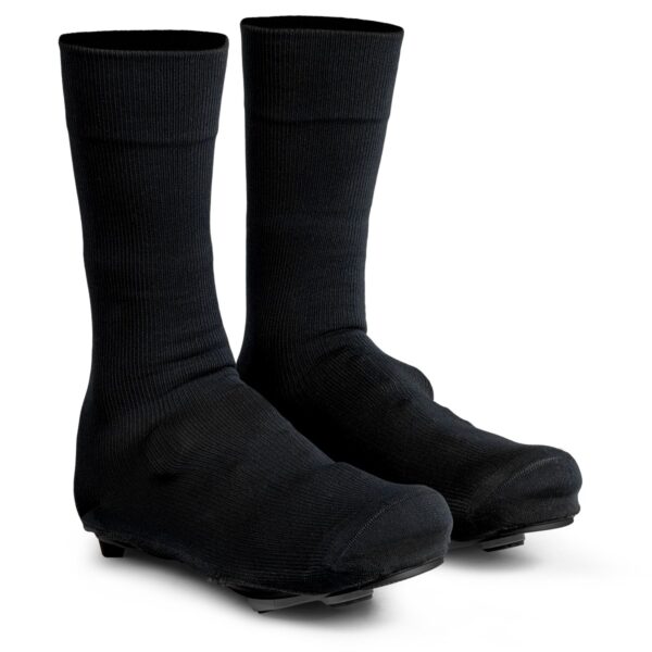 Gripgrab Flandrien Waterproof Knitted Road Shoe Cover Black
