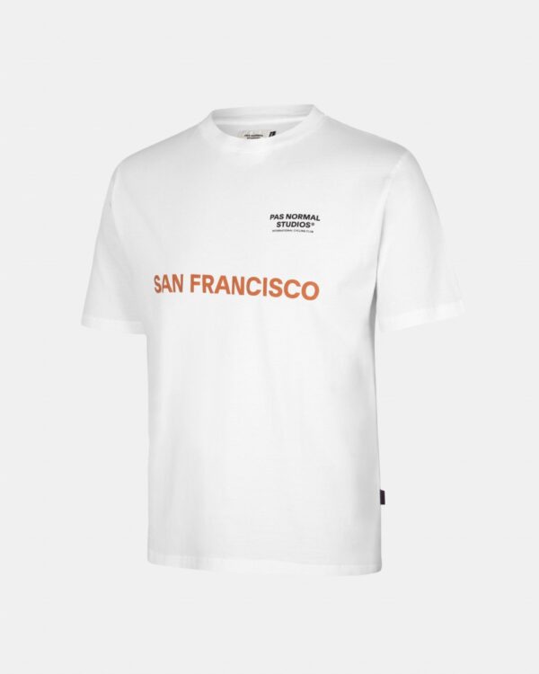 Pas Normal Studios Off-Race T-Shirt San Francisco White