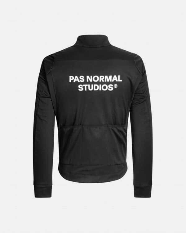Pas Normal Studios Essential Thermal Long Sleeve Jersey Black