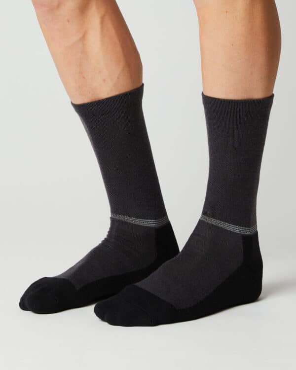 Fingerscrossed Sock Merino Dark Grey