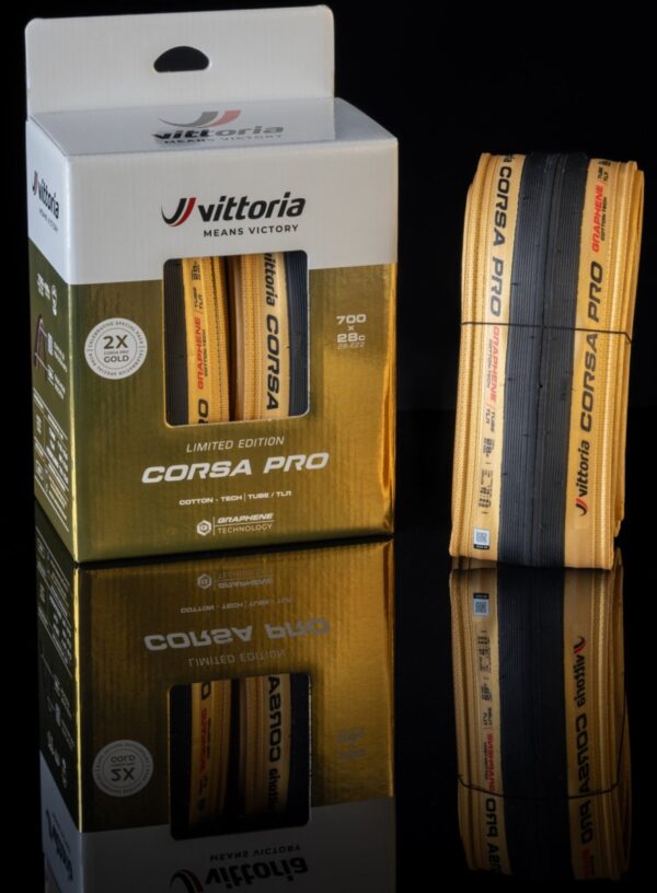 Vittoria Buitenband Corsa Pro Gold Limited Edition 28mm