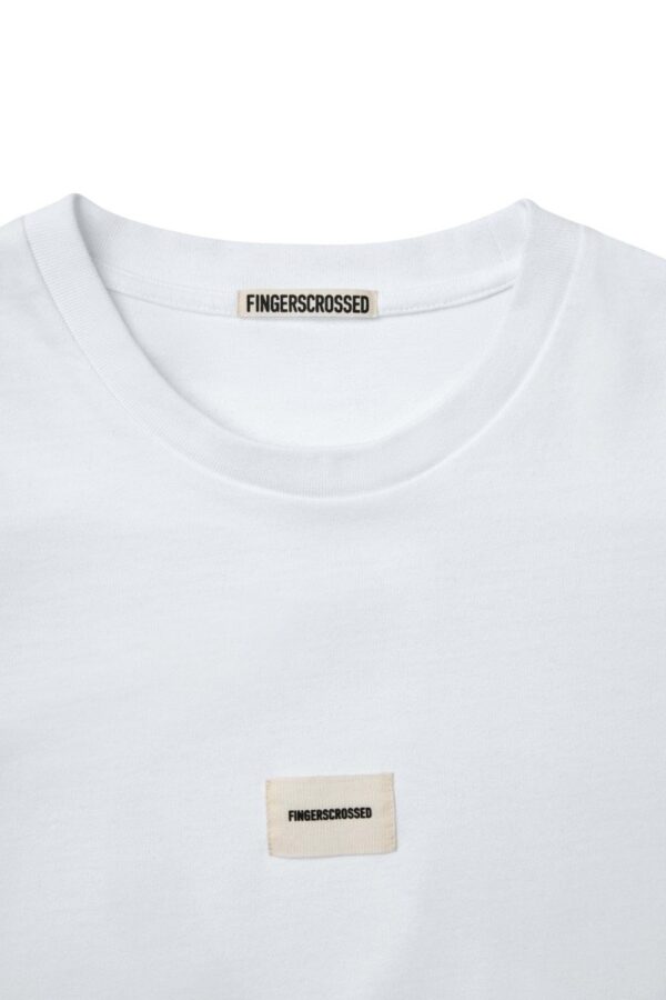Fingerscrossed Tee Movement Collage White