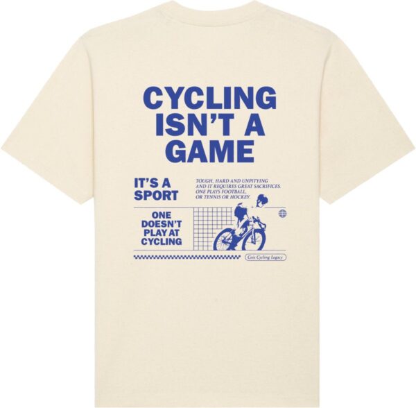 çois Cycling Legac T-Shirt Cycling isnt A Game Blue