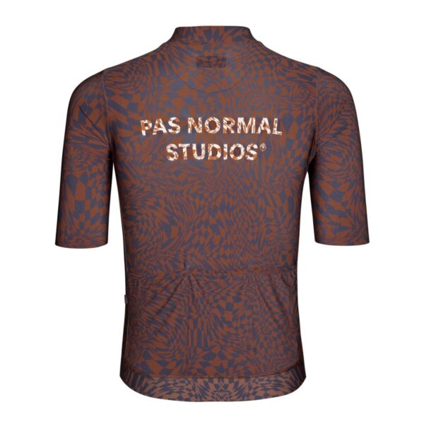 Pas Normal Studios Essential Jersey Check Dark Purple