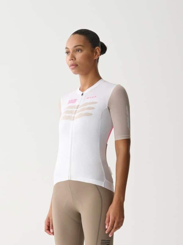 Maap Womens Eclipse Pro Air Jersey 2.0 White