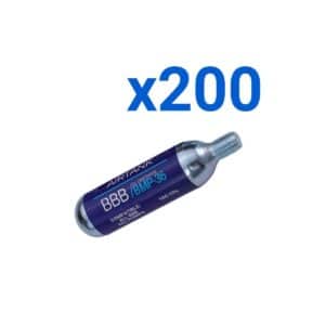 BBB BMP-36 Co2 AirTanks Zilver