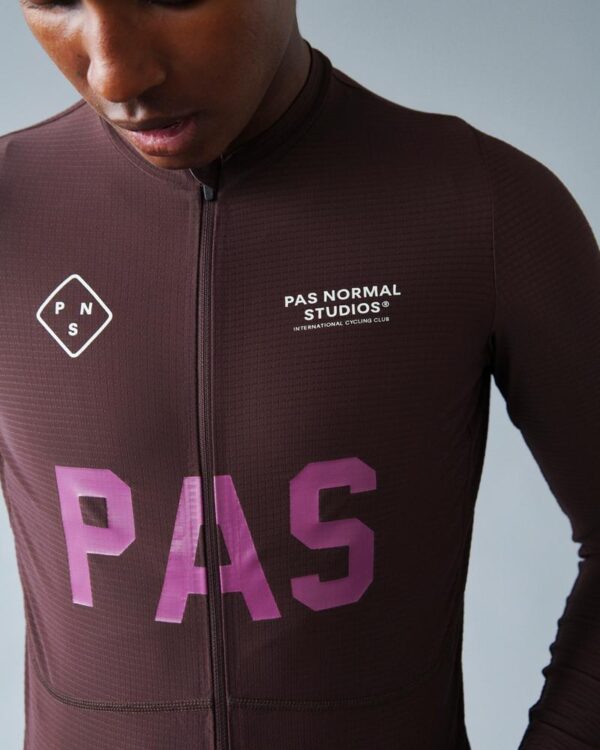 Pas Normal Studios PAS Mechanism Pro Long Sleeve Jersey Dark Red