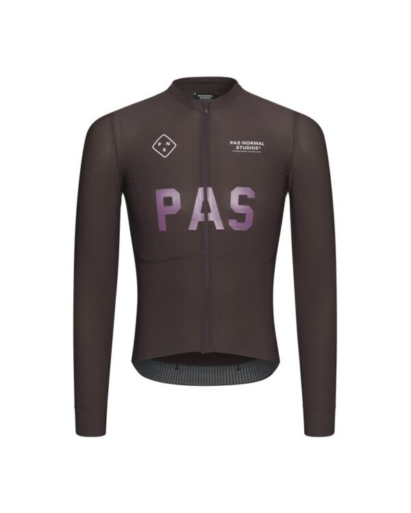 Pas Normal Studios PAS Mechanism Pro Long Sleeve Jersey Dark Red