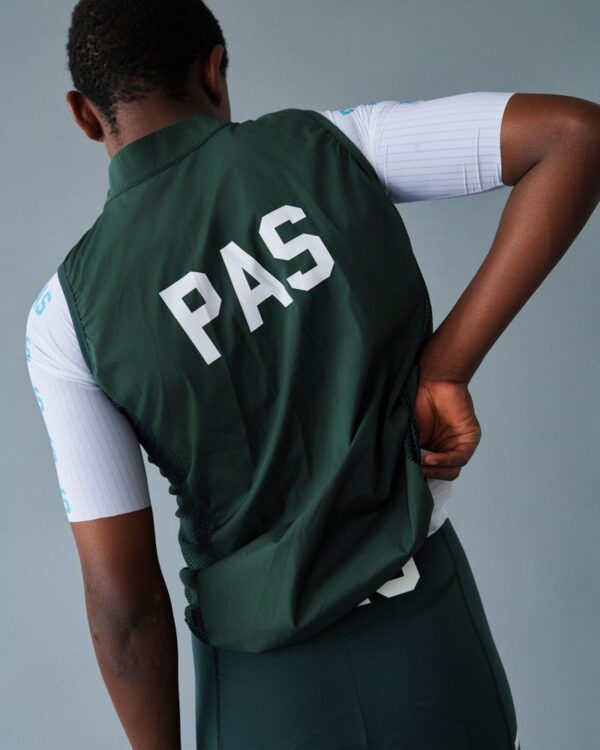 Pas Normal Studios PAS Mechanism Stow Away Gilet Petroleum