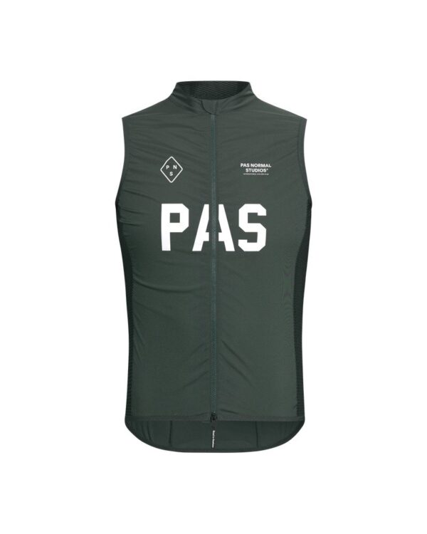 Pas Normal Studios PAS Mechanism Stow Away Gilet Petroleum