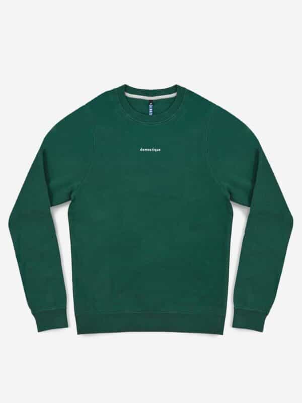 La Machine Domestique Sweatshirt Bottle Green