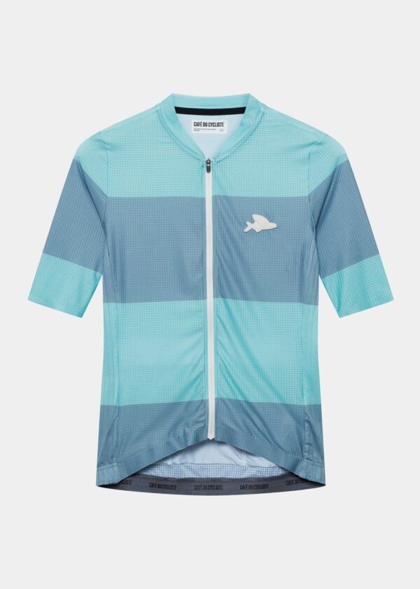 Cafe Du Cycliste Angeline Jersey Riviera Blue Deep Water