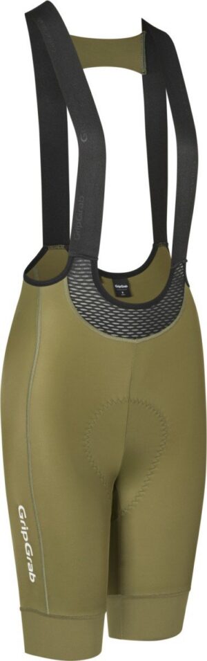 Gripgrab Women's Pace Bib Shorts Olive Green