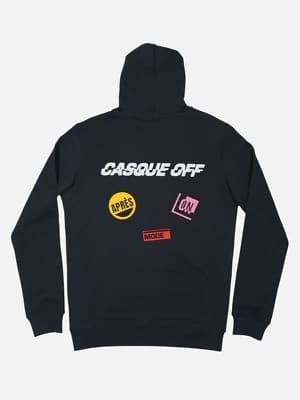 La Machine Casque Off Hoodie Navy